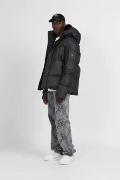 DOUD QM420A ROOK 19 PHOSPHORESCENT - Doudoune | Noir