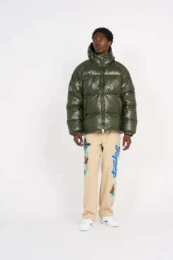 DOUD STEN 3 SHINY - Doudoune | Kaki