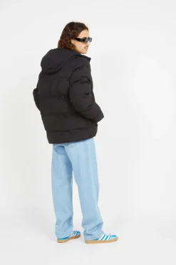 DOUDOUNE TECHNIQUE A CAPUCHE - Doudoune | Noir