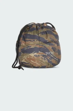 DRAW STRING DOWN BAG - Sac bandoulière | Kaki