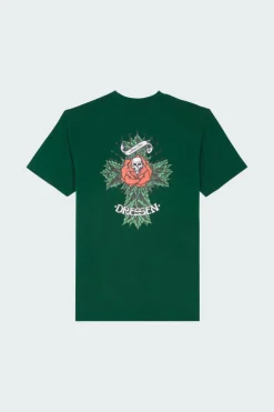 Dressen Rose Cross 2 - T-shirt | Vert