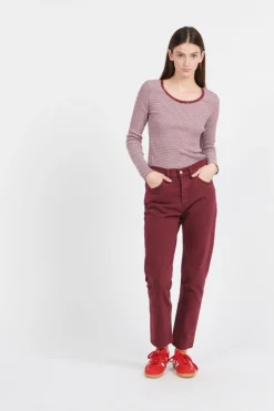 DRY GOODS WAFFLE LS TEE - Top | Rouge