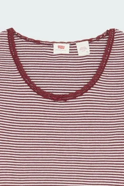 DRY GOODS WAFFLE LS TEE - Top | Rouge