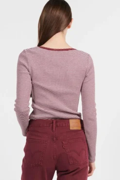 DRY GOODS WAFFLE LS TEE - Top | Rouge