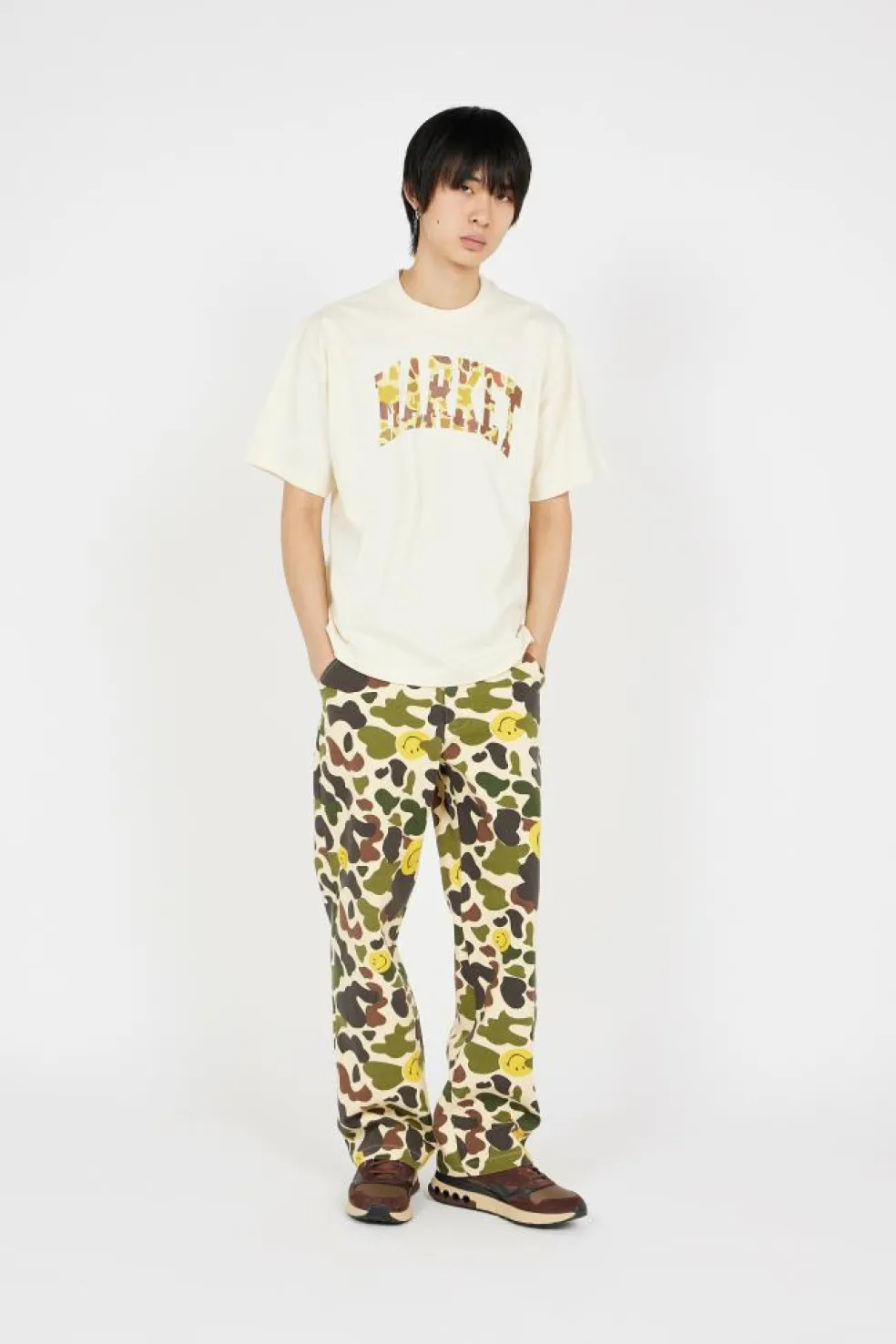 DUCK CAMO ARC - T-shirt | Beige