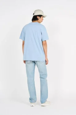 Duster Script - T-shirt | Bleu