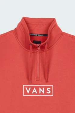 EASY BOX QZP - Sweatshirt à col zippé | Rouge