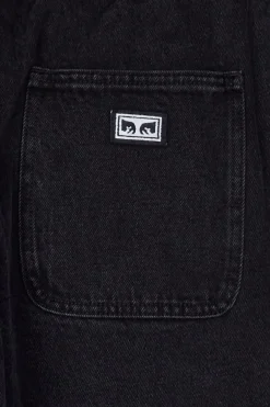 EASY DENIM - Jean droit | Noir