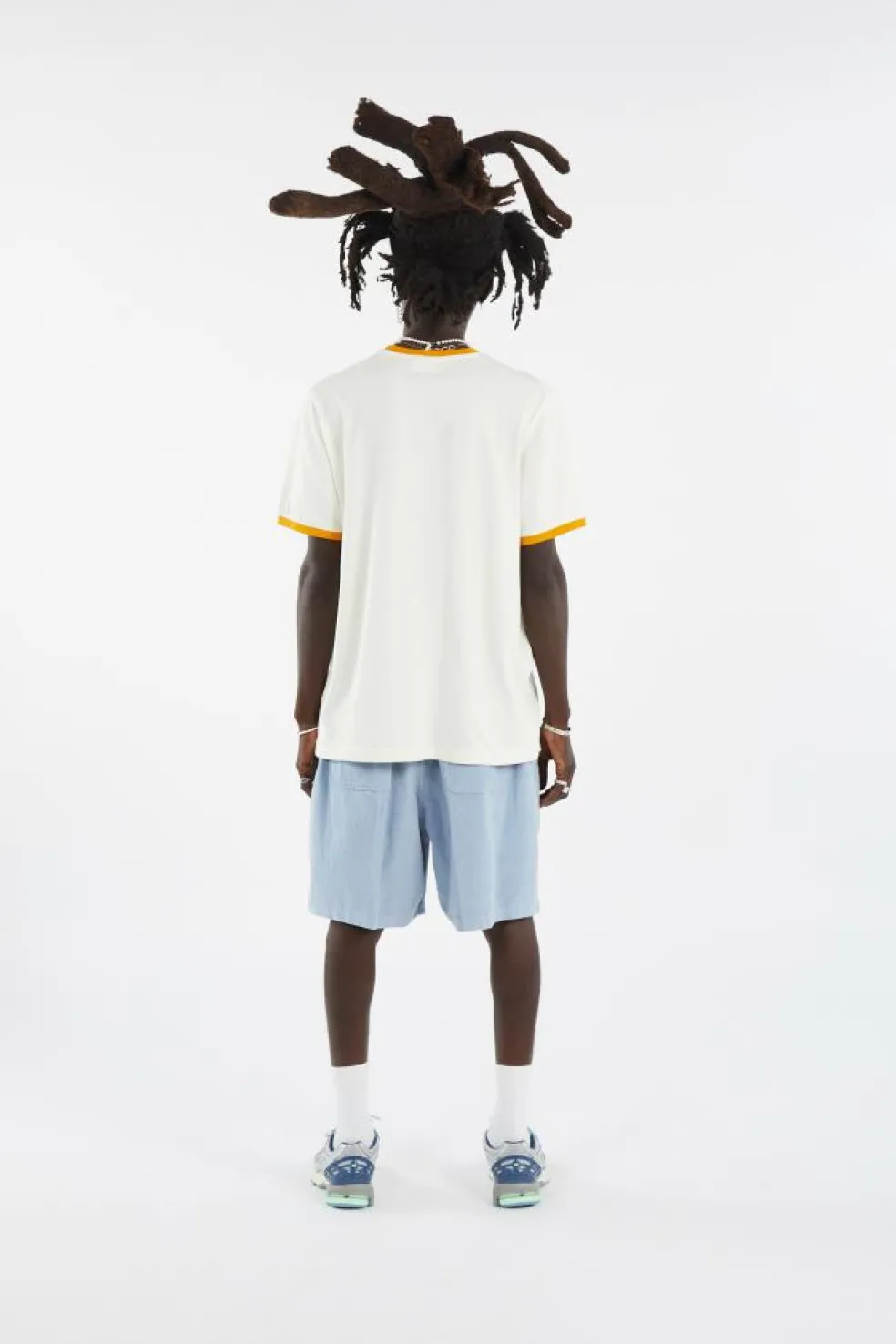 EASY PULP CORDUROY SHORT - Short | Bleu