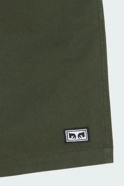 EASY RELAXED TWILL - Bermuda | Kaki