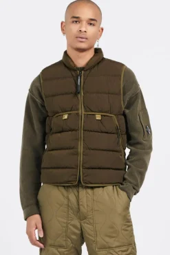 ECO-CHROME R DOWN VEST - Doudoune | Vert