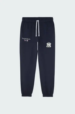 Elastic Cuff Pants - Jogging | Bleu