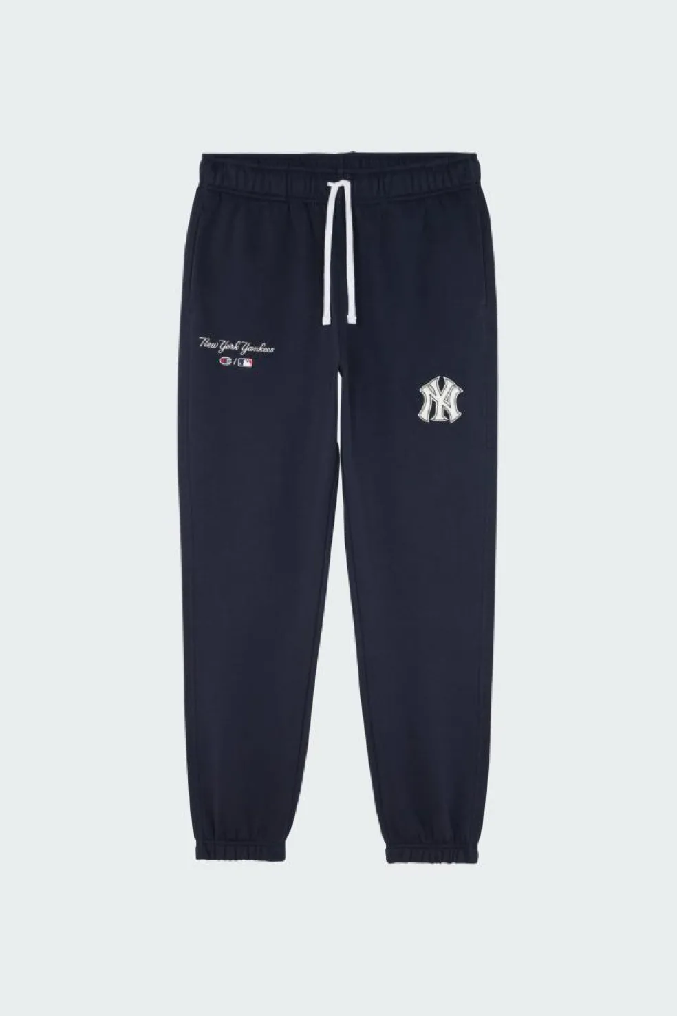 Elastic Cuff Pants - Jogging | Bleu