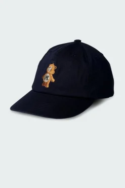 EMB BEAR 6PANEL CAP - Casquette | Bleu