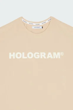 EMBLEM SAND - T-shirt | Beige