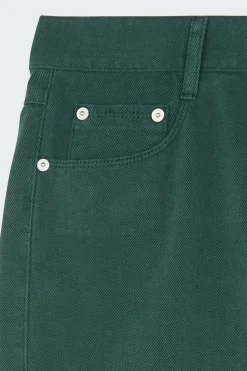 Embroidery Pocket Pants - Pantalon | Vert