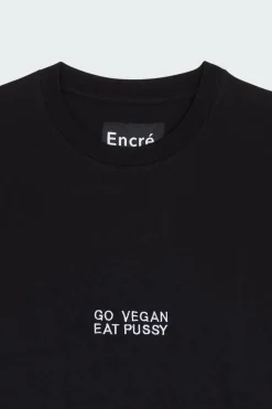 ENTS01GOVE GO VEGAN EAT P - T-shirt | Noir