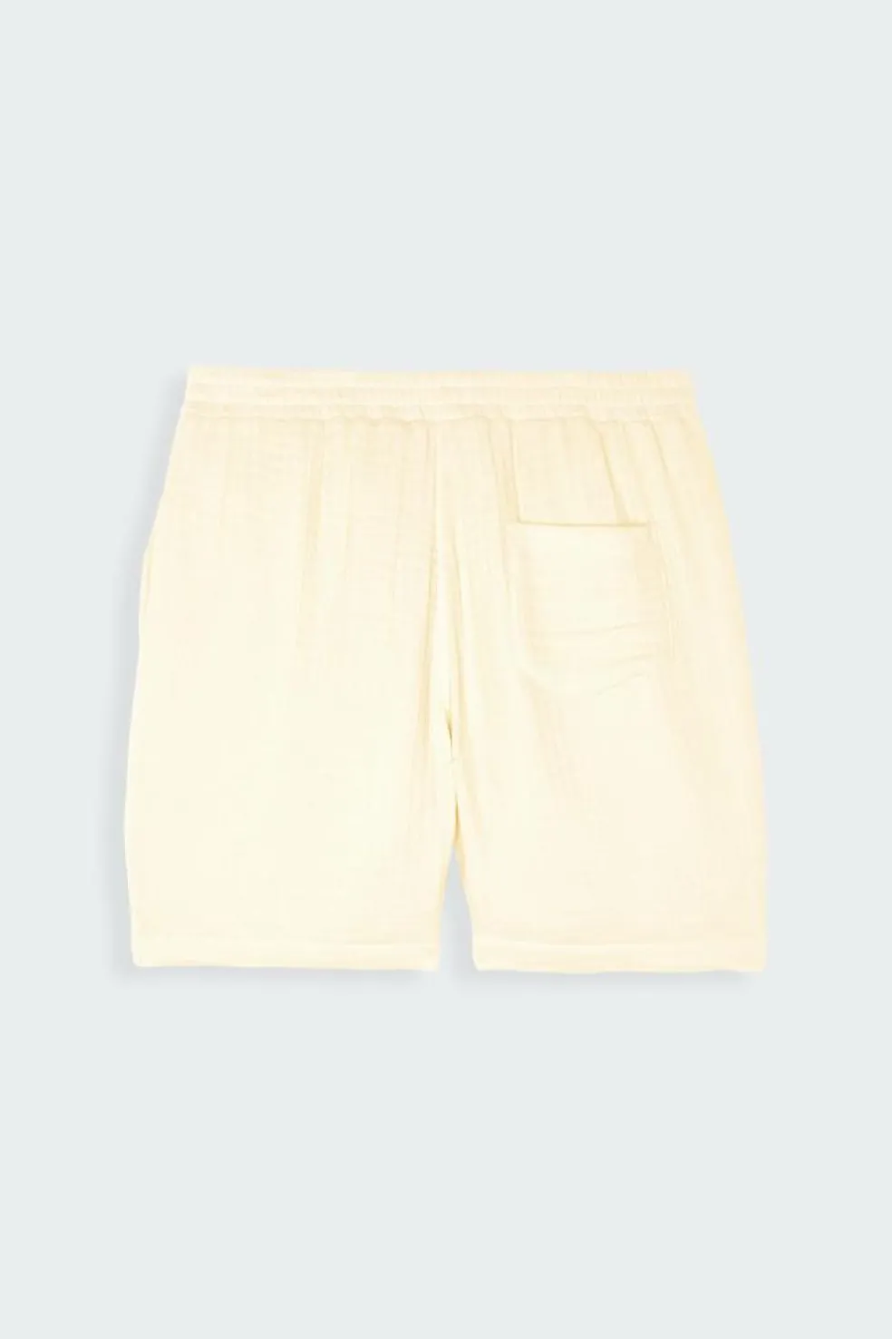 enzi seersucker shorts - Short | Jaune