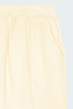 enzi seersucker shorts - Short | Jaune