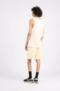 enzi seersucker shorts - Short | Jaune
