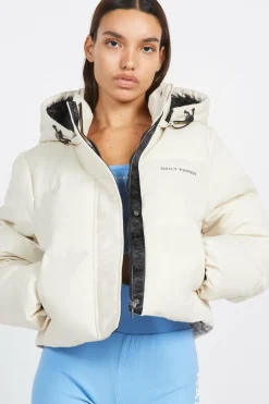 epuffa cropped - doudoune | Beige