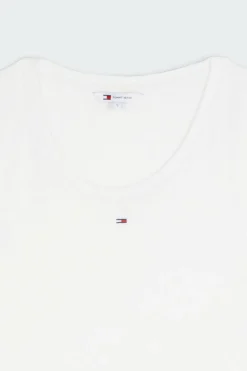 ESSENTIAL RIB TA - Top | Blanc