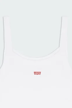 ESSENTIAL SPORTY RIB TNK - Débardeur | Blanc