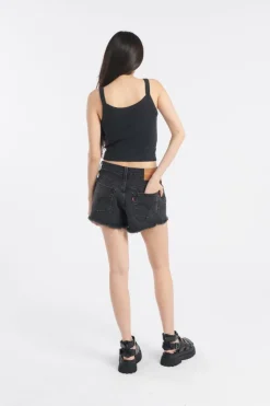 ESSENTIAL SPORTY RIB TNK - Débardeur | Noir