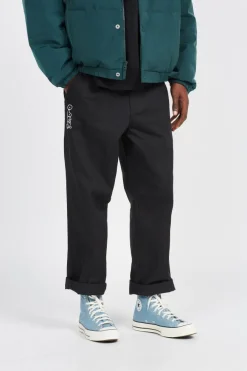 ESTATE EMBROIDE - Pantalon | Noir