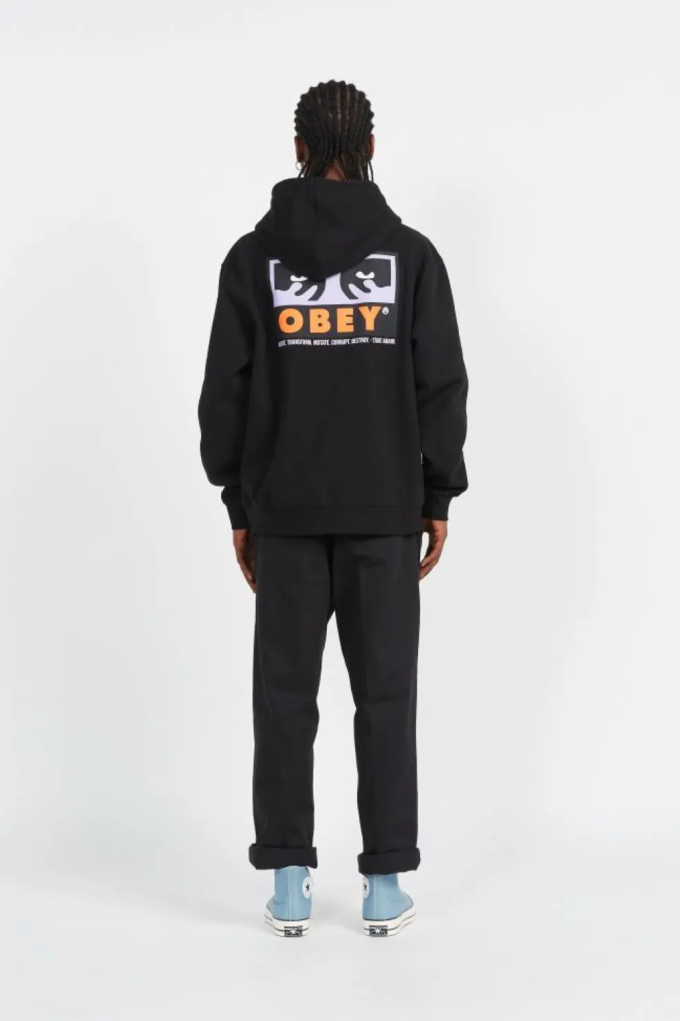 ESTATE EMBROIDE - Pantalon | Noir