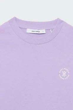 esy circle t-shirt - T-shirt manches courtes | Violet