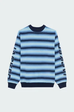 EURO STRIPE - Pull | Bleu