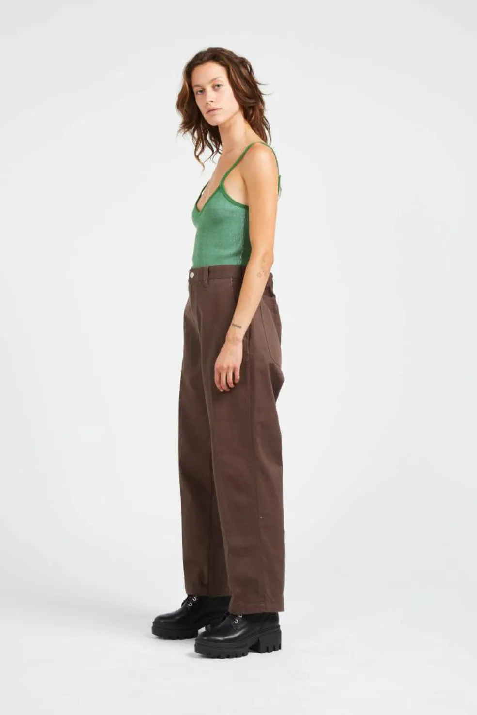 EVA CROPPED TANK PLF PALM - Top | Vert
