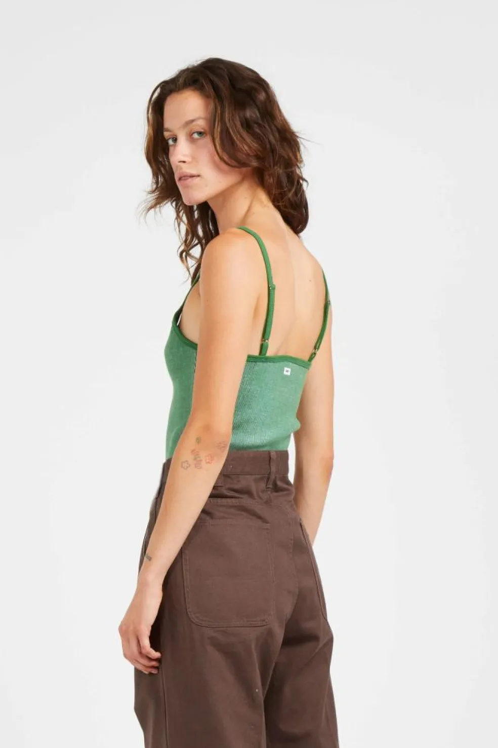 EVA CROPPED TANK PLF PALM - Top | Vert