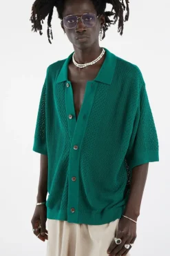 EVAN SWEATER SHIRT - Chemise | Vert