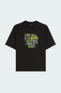 evolution oversized - T-shirt | Noir