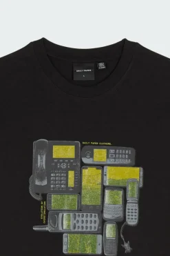 evolution oversized - T-shirt | Noir