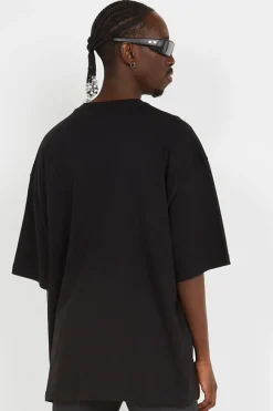 evolution oversized - T-shirt | Noir