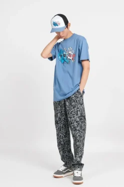 Evolved Hand Front T-Shirt - T-shirt | Bleu