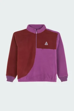 EXPEDITION 1-4 ZIP PIL - Polaire | Violet