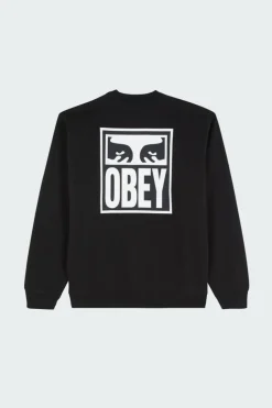 EYES ICON CREW B - Sweatshirt | Noir