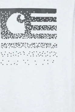 FADE STATE SWEAT - Sweat col rond regular-fit sérigraphié en coton mélangé | Gris