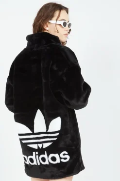 FAUX FUR JACKET - Veste | Noir