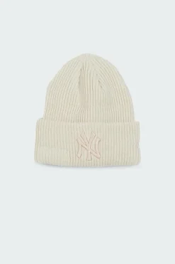 FEMALE RIB WIDE - bonnet | Beige