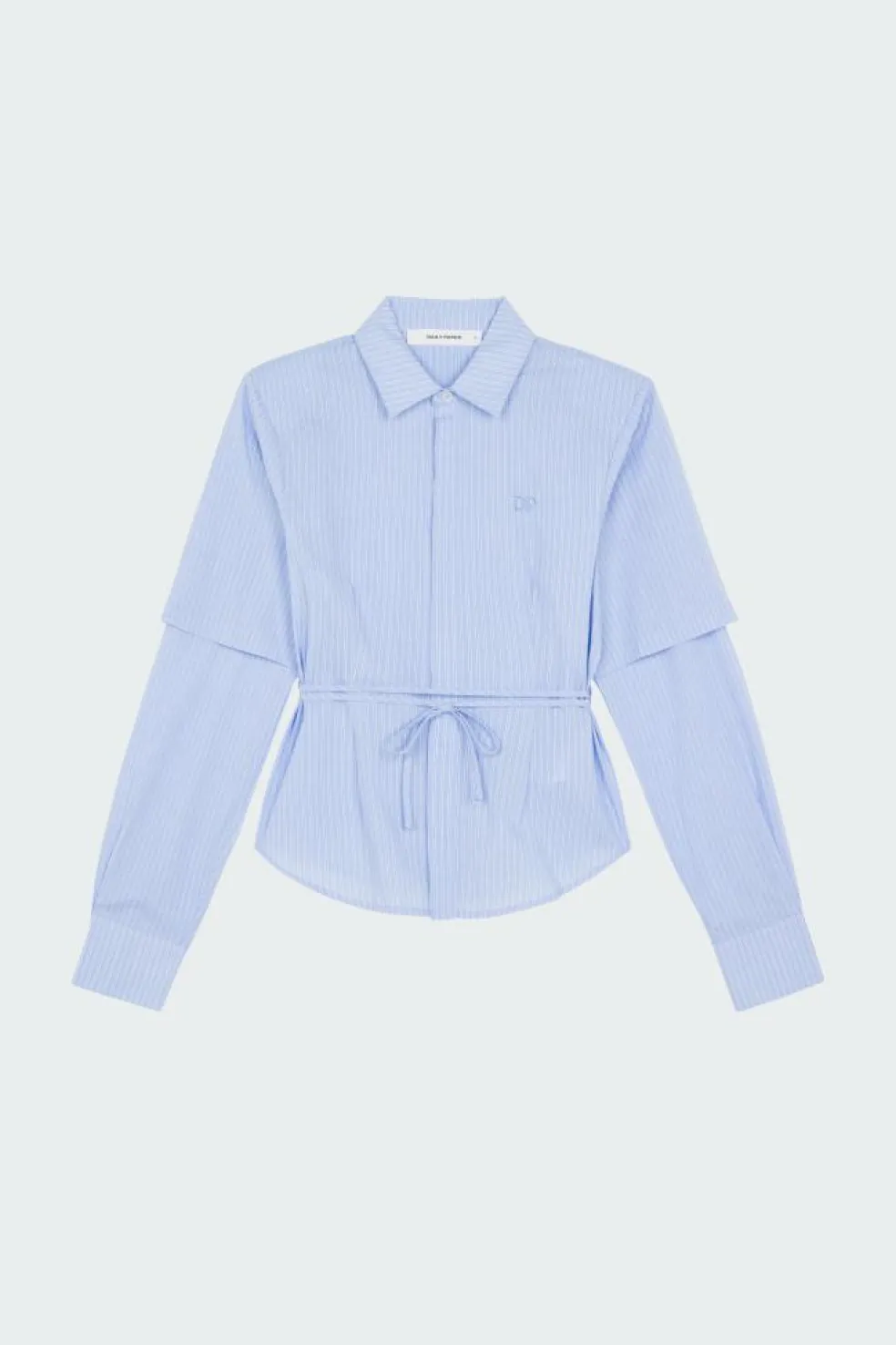 FITTED STRIPE SHIRT - Chemisier | Bleu