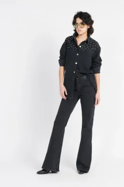 FLARED JEANS - Jean | Noir