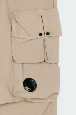 FLATT NYLON CARGO PANTS - Pantalon cargo | Kaki