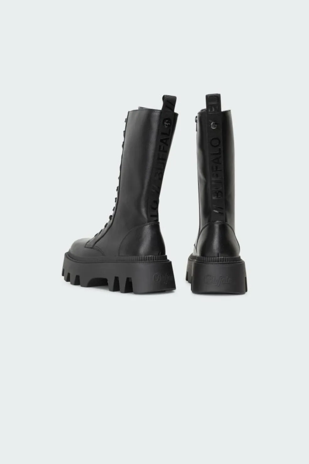 FLORA LACEUP HI - Bottes | Noir