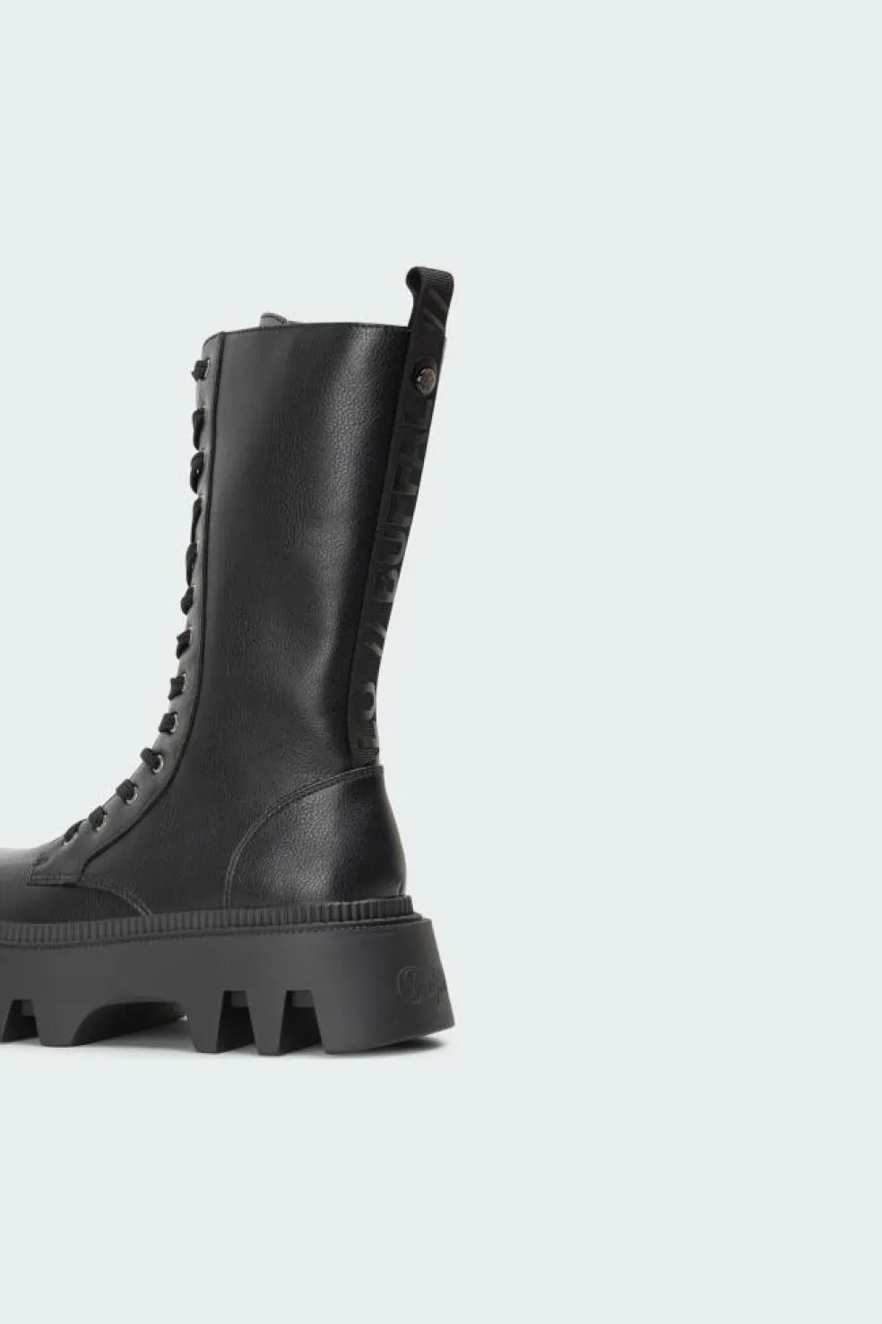 FLORA LACEUP HI - Bottes | Noir