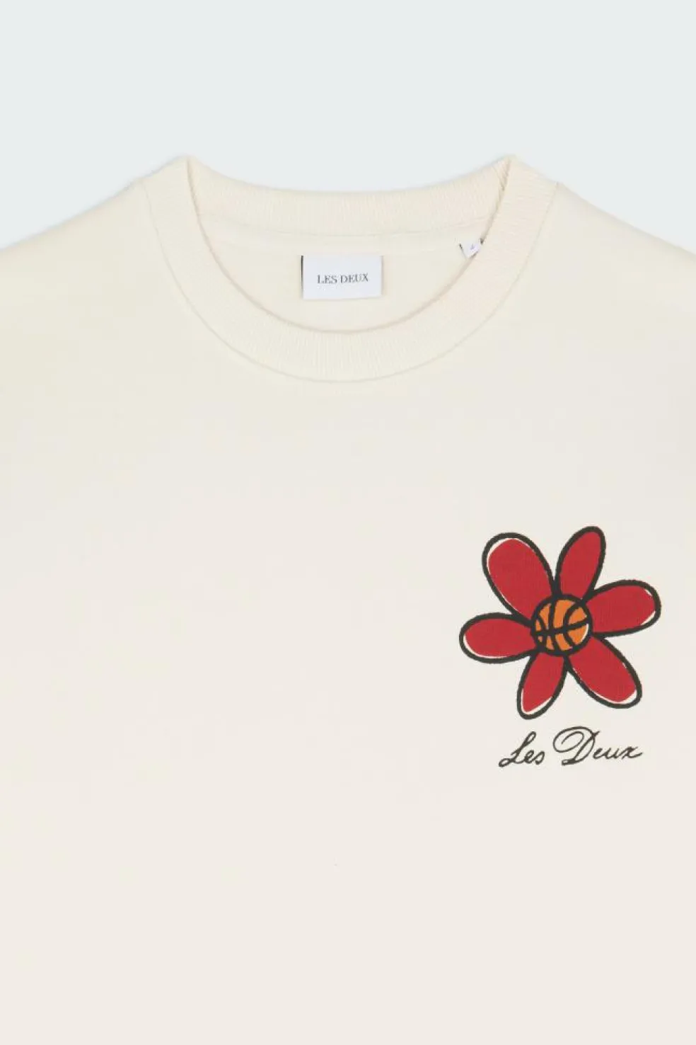 Flower - Sweatshirt | Beige